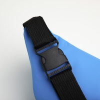 Сумка поясная на молнии, цвет синий Сумка поясная на молнии, цвет синий