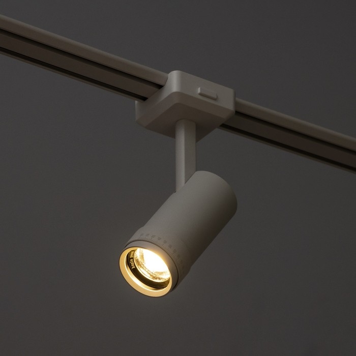 Светильник трековый SLIM Светильник трековый SLIM "Акцент" LED 9Вт 3000K-6000К 48V CRI90 белый 6х6х18,8см