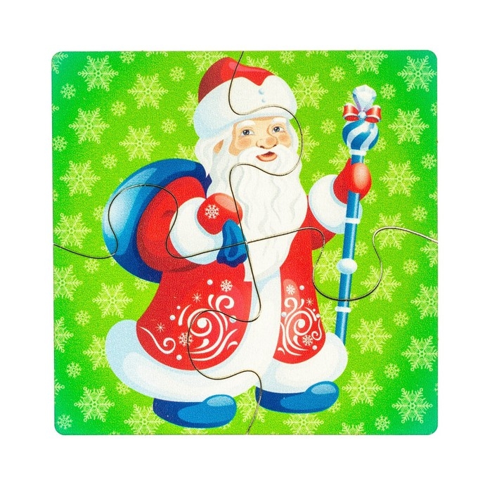 Пазл &laquo;Новогодние герои&raquo;