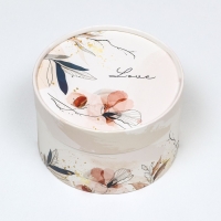 Набор шляпных коробок 3 в 1,"Love",16 х 10,14 х 9,13 х 8,5 см