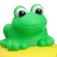 Заводная игрушка для ванны с брызгалкой &laquo;Лягушка&raquo;, Крошка Я