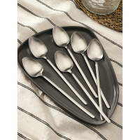 Ложки столовые из нержавеющей стали Доляна Sentiment, длина 22,5 см, 6 шт, цвет серебряный Ложки столовые из нержавеющей стали Доляна Sentiment, длина 22,5 см, 6 шт, цвет серебряный