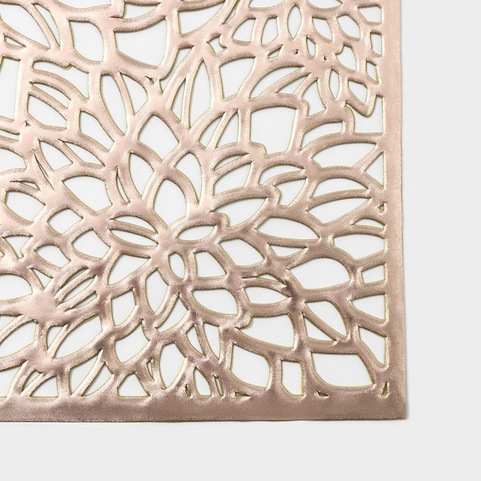 Салфетки сервировочные на стол Доляна «Астра», 45×30 см, 4 шт, цвет золото Салфетки сервировочные на стол Доляна «Астра», 45×30 см, 4 шт, цвет золото