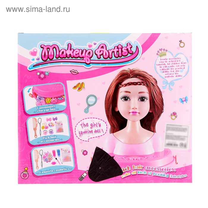 Кукла-манекен для создания причёсок &laquo;Стелла&raquo; с аксессуарами