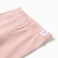 Штанишки детские MINAKU: Basic Line BABY, цвет пудрово-розовый, рост 80-86