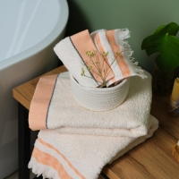 Полотенце махровое Love Life &laquo;Муссон&raquo; 30х50 см, оранжевый, 100% хл, 500 гр/м2