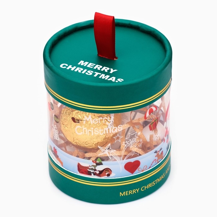 Новогодний подарочный набор косметики &laquo;Новогоднее обновление&raquo; для душа и ванны. Золотая серия