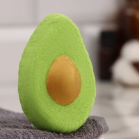 Бомбочка для ванны "Авокадо", персик, 90 гр "Добропаровъ" Бомбочка для ванны "Авокадо", персик, 90 гр "Добропаровъ"