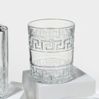 Набор штоф «Оптика», 500 мл, стакан «Крист», 350 мл, 4 шт, МИКС Набор штоф «Оптика», 500 мл, стакан «Крист», 350 мл, 4 шт, МИКС