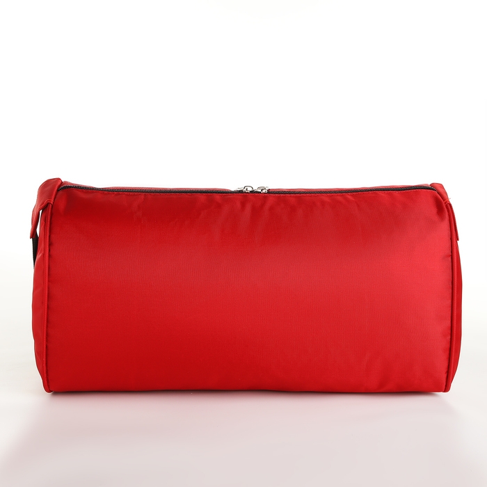 Сумка спортивная на молнии, боковой карман/сетка, регулируемый ремень, средний размер, цвет красный Сумка спортивная на молнии, боковой карман/сетка, регулируемый ремень, средний размер, цвет красный