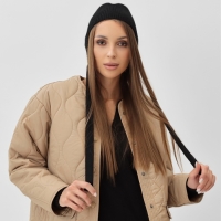 Чепчик женский MIST с шерстью кролика, р-р 56 см, черный Чепчик женский MIST с шерстью кролика, р-р 56 см, черный