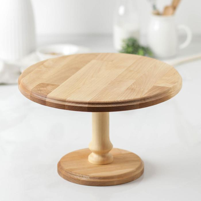Подставка под торт Adelica, 30×20 см, берёза Подставка под торт Adelica, 30×20 см, берёза