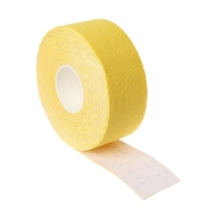 Кинезио - тейп, 2,5 см &times; 5 м, цвет жёлтый