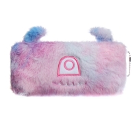 Пенал школьный меховой на молнии Calligrata "Монстрики", микс Пенал школьный меховой на молнии Calligrata "Монстрики", микс