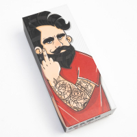 Набор мужских носков KAFTAN "Скажи f*** проблемам" 5 пар, р-р 39-41 Набор мужских носков KAFTAN "Скажи f*** проблемам" 5 пар, р-р 39-41