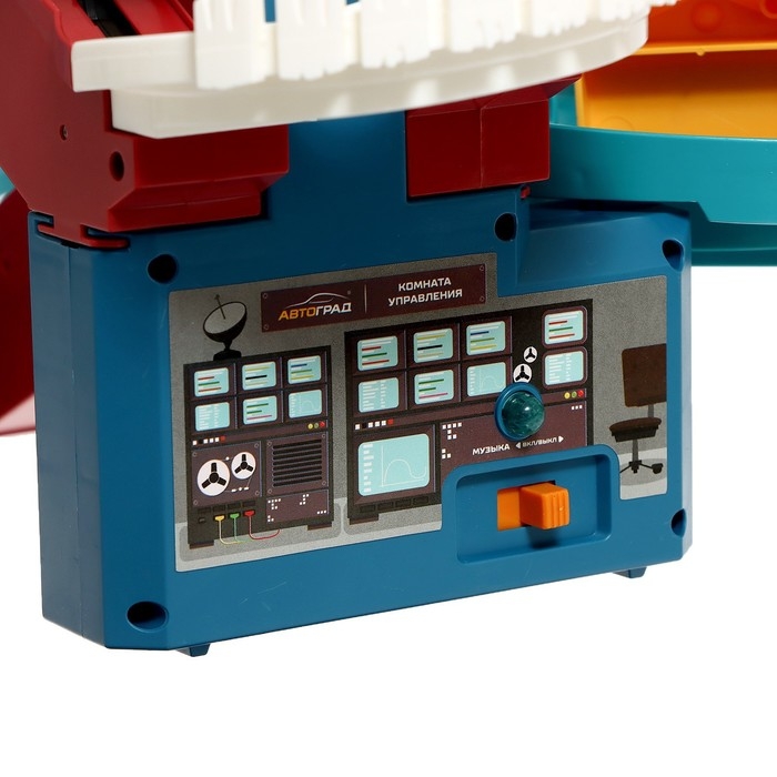 Автотрек &laquo;Виражи&raquo;, световые и звуковые эффекты, работает от батареек