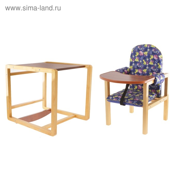 Стульчик для кормления «Малыш», трансформер, цвет синий Стульчик для кормления «Малыш», трансформер, цвет синий