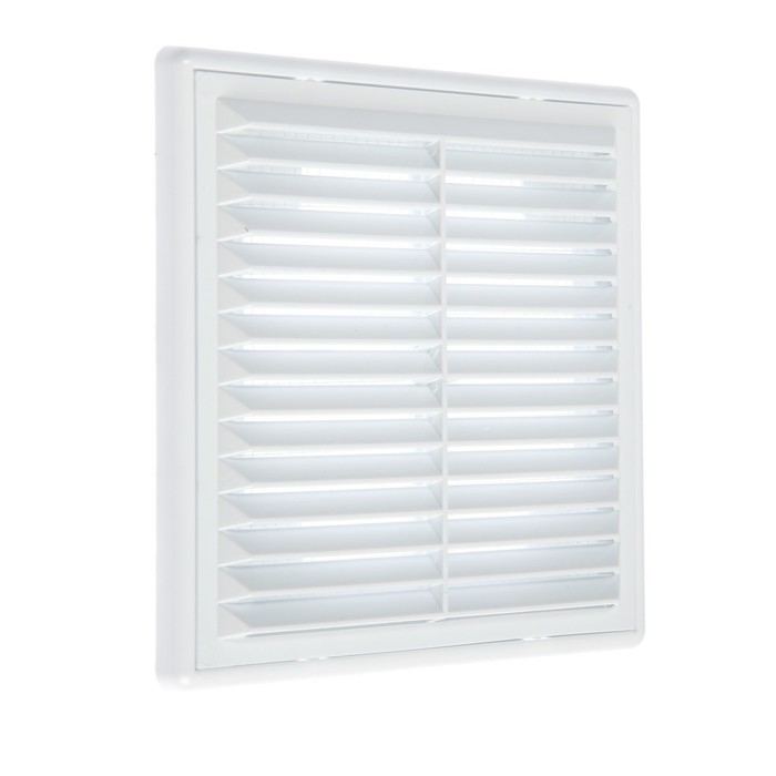 Решетка вентиляционная Решетка вентиляционная "КосмоВент" ЛР1515, 150 х 150 мм, с сеткой, разъемная