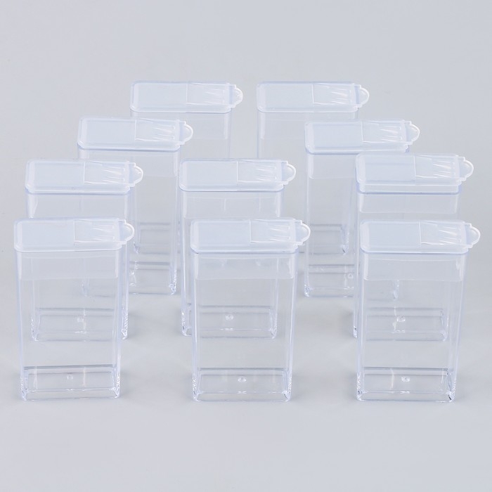 Органайзер для хранения страз алмазной мозаики, 10 секций