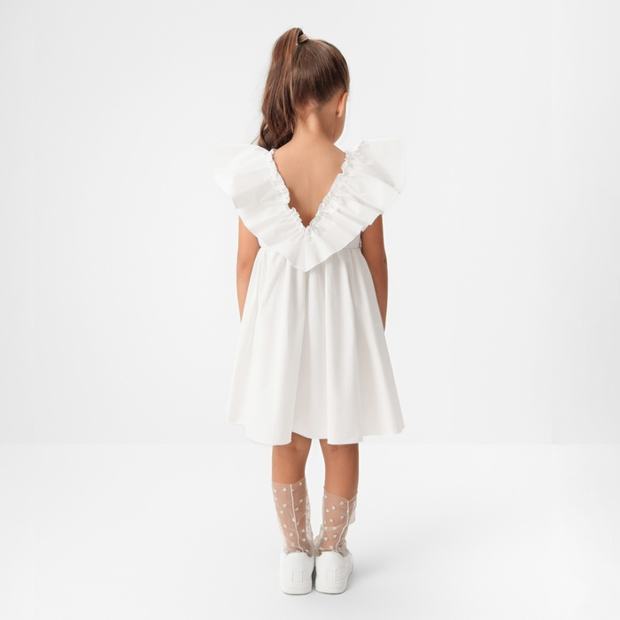 Платье детское KAFTAN &laquo;Бабочка&raquo;, р. 30 (98-104), белый