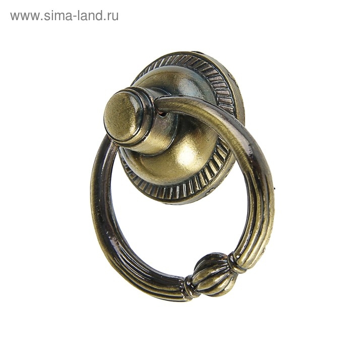 Ручка кнопка ТУНДРА РК020AB, цвет бронза Ручка кнопка ТУНДРА РК020AB, цвет бронза