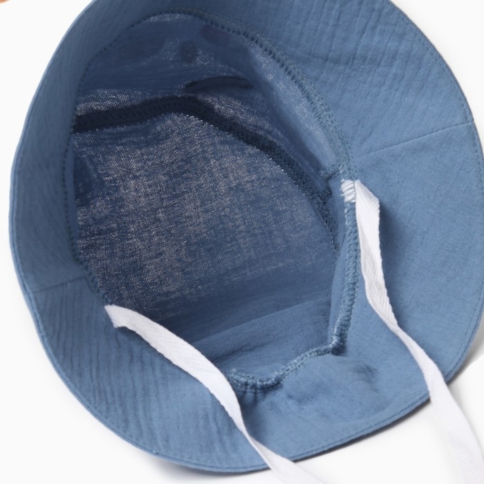 Панама детская, цвет джинсовый размер 46 Панама детская, цвет джинсовый размер 46