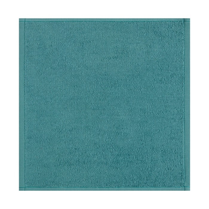 Набор махровых декоративных салфеток Этель, 30х30см-6шт, цвет зелёный, 100% хлопок