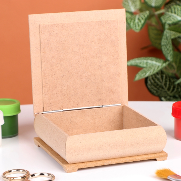 Заготовка для творчества «Шкатулка», 10×10 см Заготовка для творчества «Шкатулка», 10×10 см