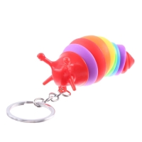 Игрушка антистресс гусеница «Чик-чирик», цвета МИКС, брелок, в шоубоксе Игрушка антистресс гусеница «Чик-чирик», цвета МИКС, брелок, в шоубоксе