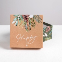 Набор подарочных коробок 5 в 1 «Зимний», 14 х 14 х 8 - 22 х 22 х 12 см, Новый год Набор подарочных коробок 5 в 1 «Зимний», 14 х 14 х 8 - 22 х 22 х 12 см, Новый год