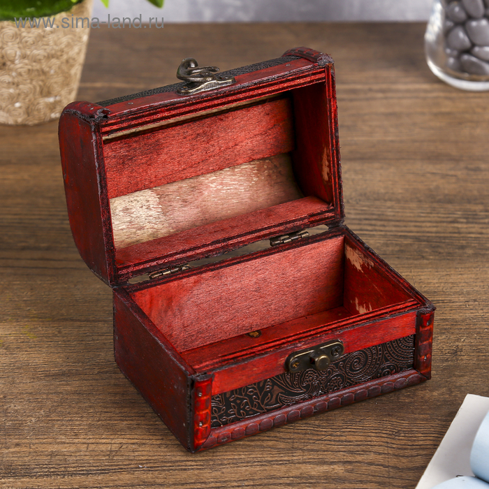 Шкатулка дерево Шкатулка дерево "Лаконичность" 12х8х8 см