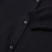 Кардиган для девочки школьный, цвет чёрный, рост 152 см