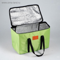 Термосумка "ARGO", салатовая, 17-18 литров, 35х21х24 см