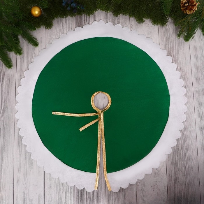 Полянка под ёлку Полянка под ёлку " Рюши" 60 см, зелёный