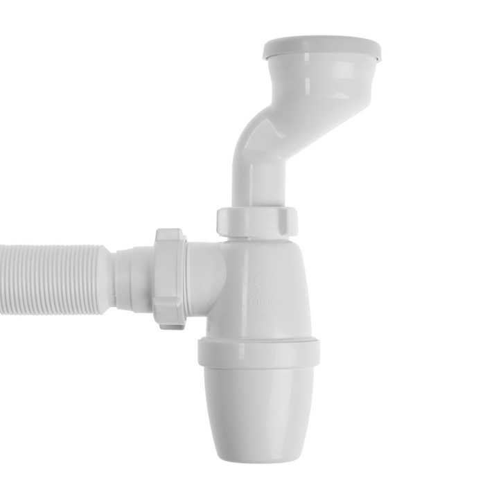 Сифон для писсуара ORIO Р-31009, 1 1/4 Сифон для писсуара ORIO Р-31009, 1 1/4" х 40 мм, с манжетой d=40/46 мм, с гофрой 40х40/50 мм