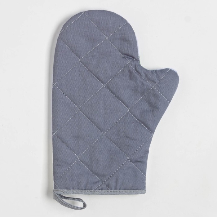 Новый год. Набор Кухонный Magic winter, варежка-прихватка 20х28см, прихватка 19х19см, 100% хл