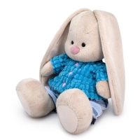 Мягкая игрушка &laquo;Зайка Ми в голубой курточке и штанишках&raquo;, 18 см