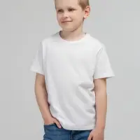 Футболка детская Regent Kids 150 белая, на рост 118-128 см (8 лет)