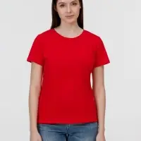 Футболка E150 женская красная, размер XS