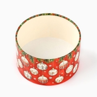 Коробка подарочная &laquo;Бант новогодний&raquo;, 12 х 8 см, Новый год