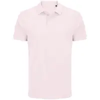 Рубашка поло унисекс Pacific, светло-розовая, размер S