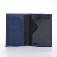 Обложка для паспорта, цвет тёмно-синий Обложка для паспорта, цвет тёмно-синий