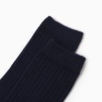 Гольфы детские 2 пары Крошка Я BASIC LINE, 8-10 см, синий/ молочный Гольфы детские 2 пары Крошка Я BASIC LINE, 8-10 см, синий/ молочный