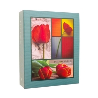 Фотоальбом на 200 фото "Тюльпан"