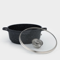 Кастрюля Доляна &laquo;Элит&raquo;, 2 л, d=20 см, h=9 см, антипригарное покрытие