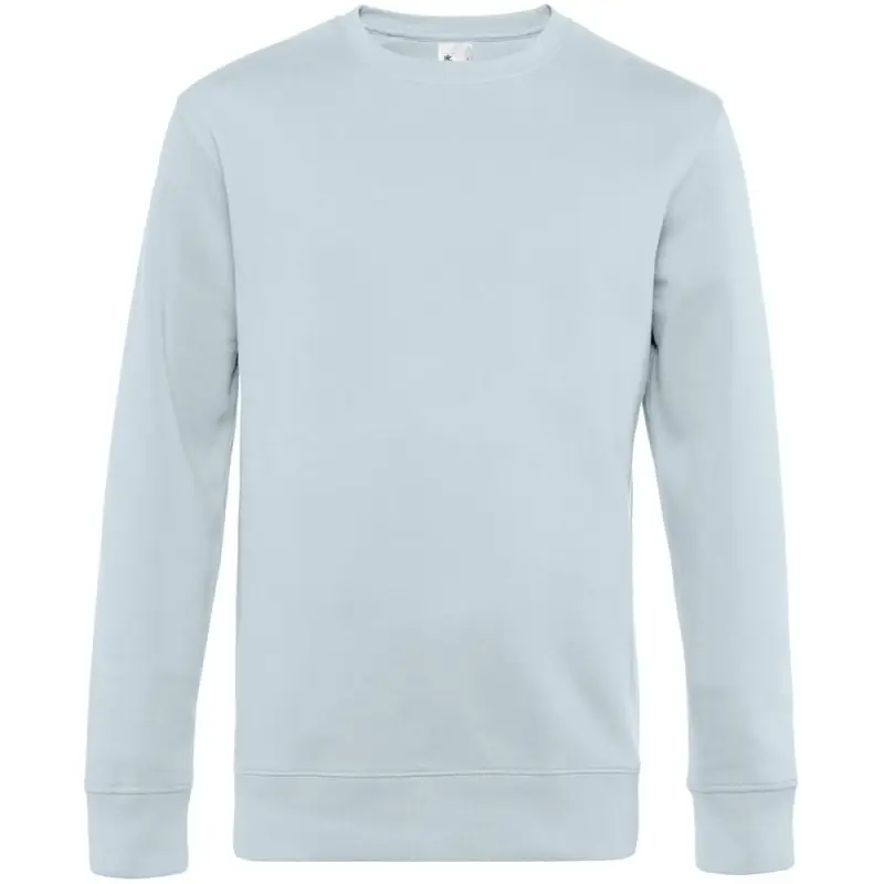 Свитшот унисекс King, светло-голубой, размер XS