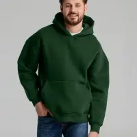 Худи Kulonga Oversize, темно-зеленое, размер ХL/ХХL