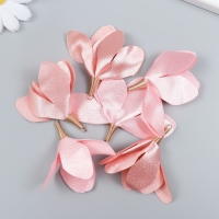 Декор для творчества текстиль "Бутон, цвет бутонов вишни" набор 6 шт 6 см Декор для творчества текстиль "Бутон, цвет бутонов вишни" набор 6 шт 6 см