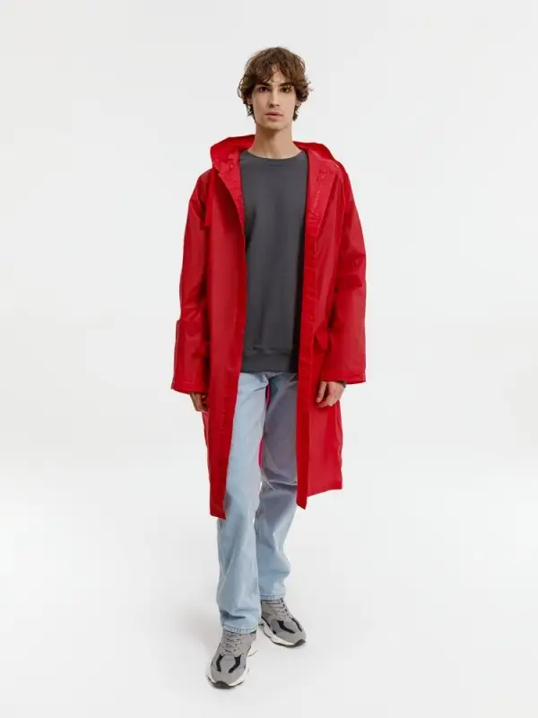 Дождевик RainDrop, красный, размер XL/XXL