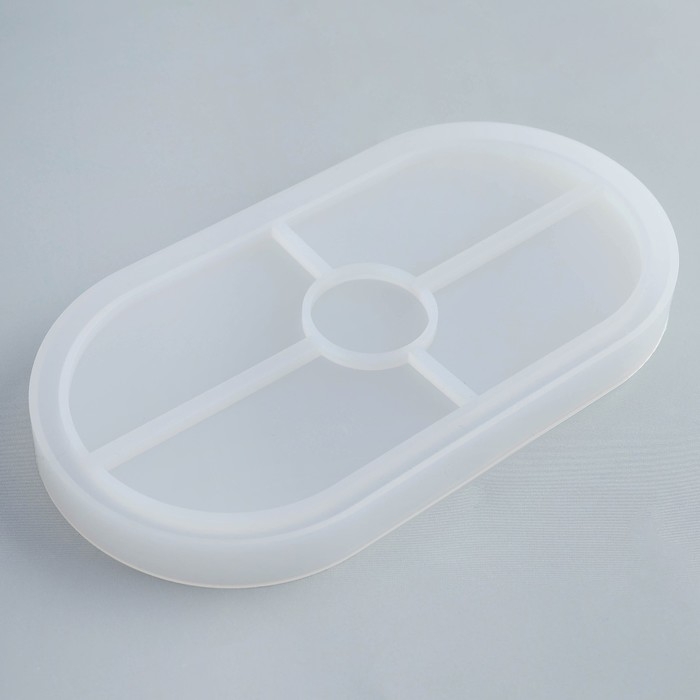 Набор для создания поддона из гипса с поталью &laquo;Овал&raquo;